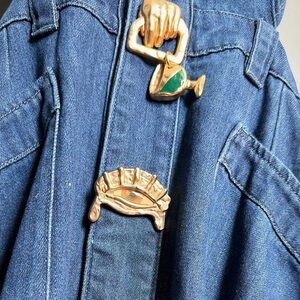 Urban Revival Denim Cut-Out Dress | New With Tags | 12